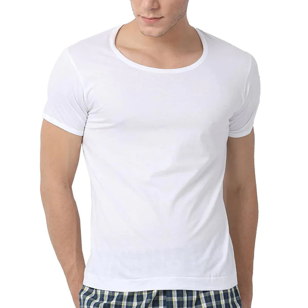 Summer King Full Sleeves Men's Vest, White